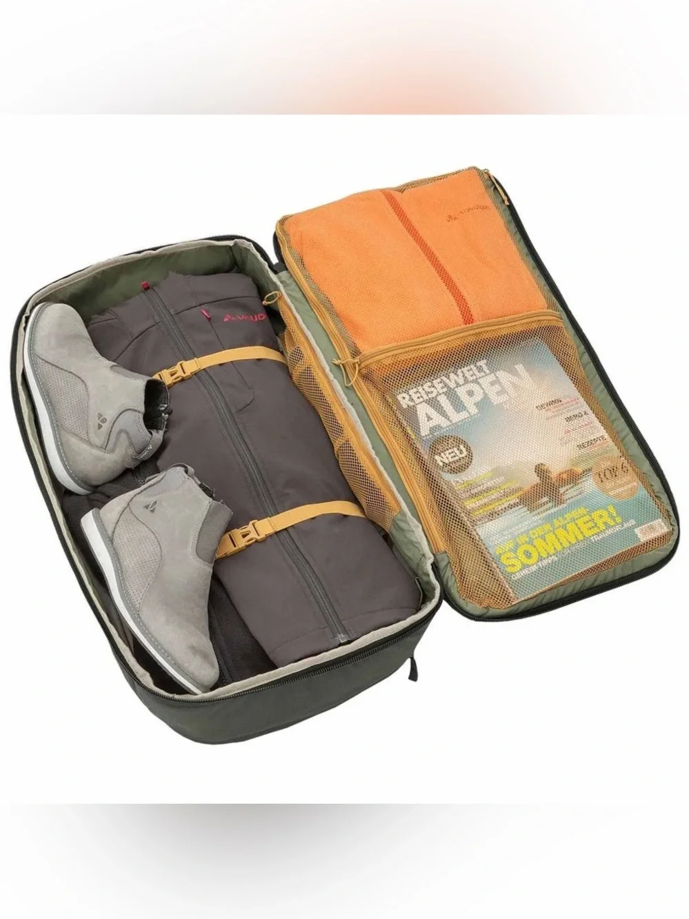 Vaude Mundo 50+ To Go Travel Backpack - Olive